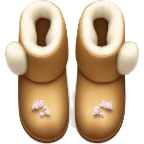 UGG slippers  emoji