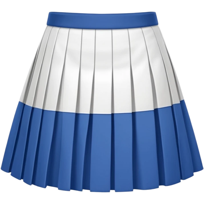 white short spread out skirt emoji