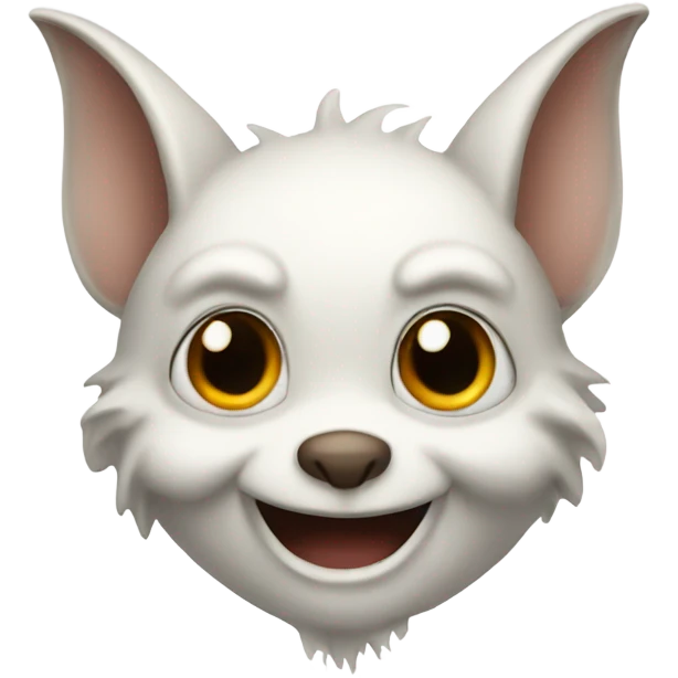 white bat emoji