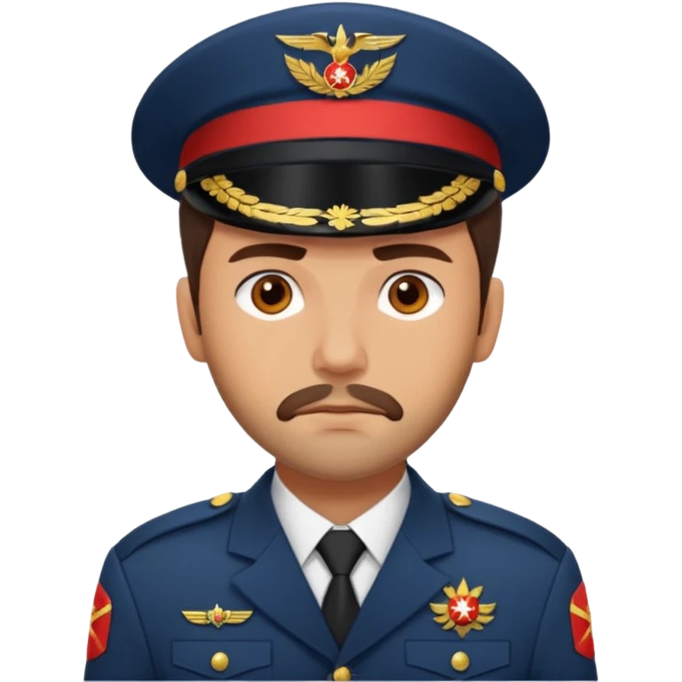 Asker Rütbelerin görünüşü emoji