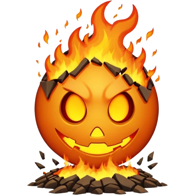 World being destroyed emoji