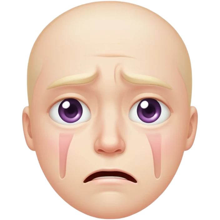 Face expressing physical pain with grimace and teary eye emoji