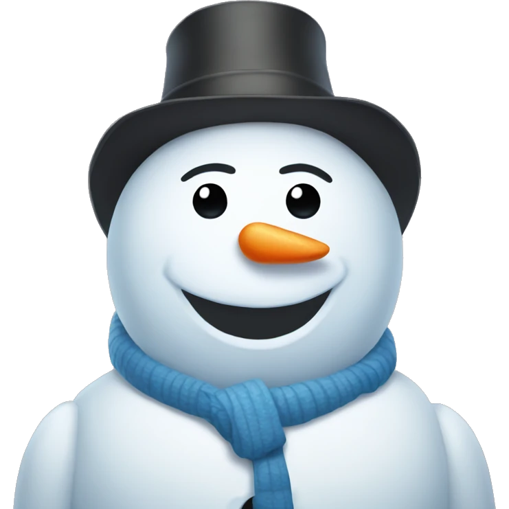 tesla snowman emoji