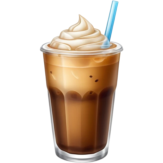 Iced coffe emoji