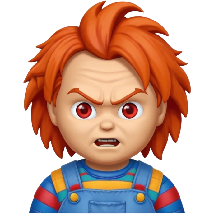 Un emojin de chuky emoji