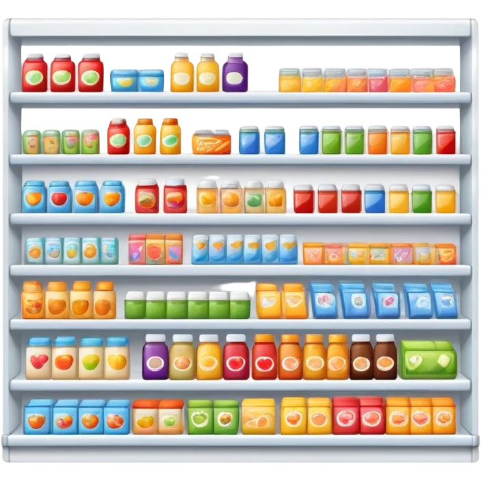 Supermarkt regal emoji
