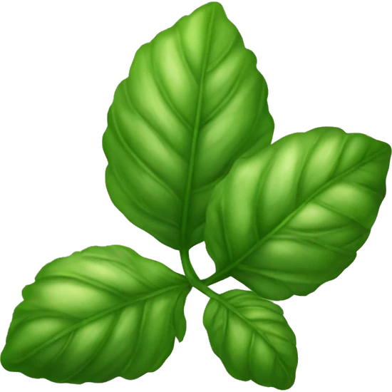 basil leaves emoji