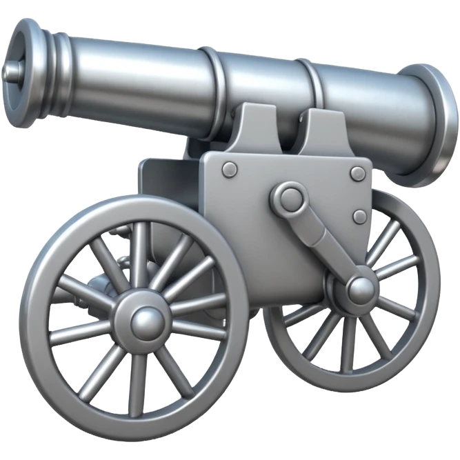A cannon for Arsenal FC emoji