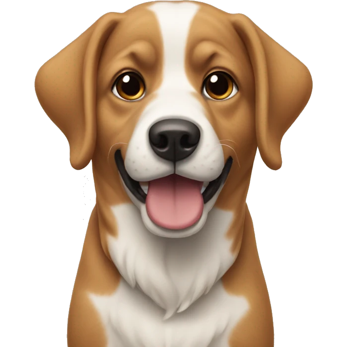 Dog with tocos emoji