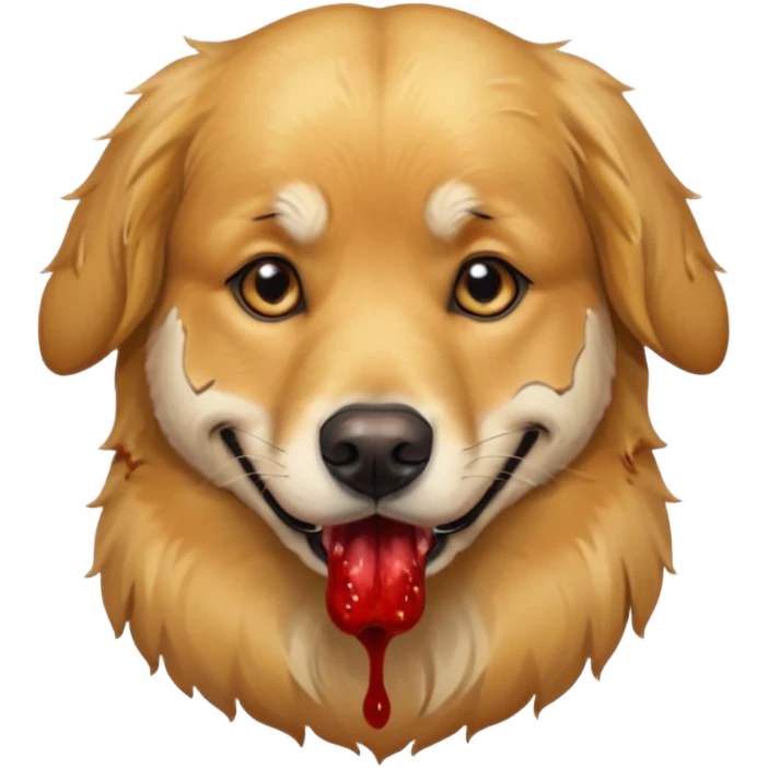 emergency dog emoji