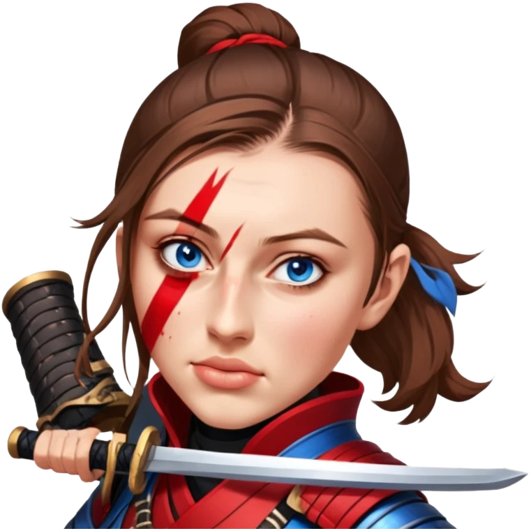 Battle-Ready Samurai emoji