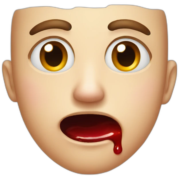 nosebleed emoji