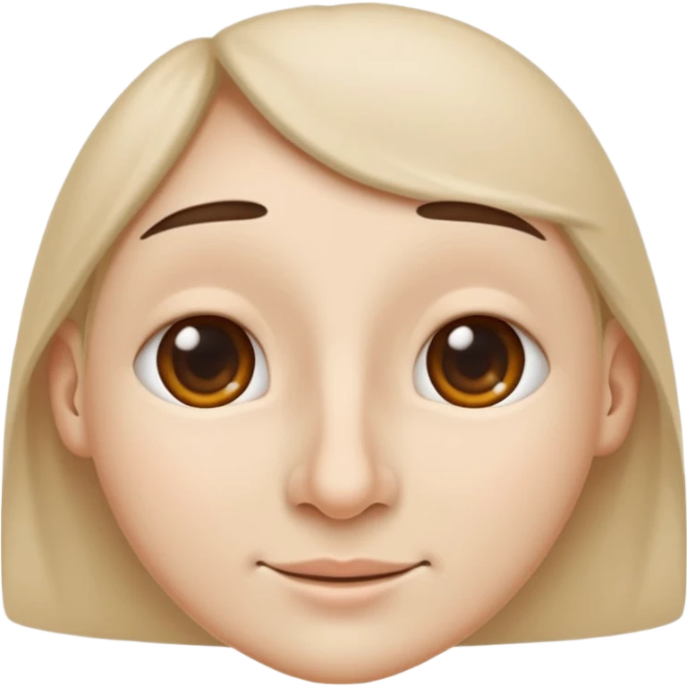 Single emoji of a human nose only, no face, no eyes, no mouth. Simple flat emoji style, centered, clean outlines, soft shading, neutral skin tone. Friendly and neutral expression. Transparent background. Standard emoji proportions. Suitable for messaging apps. emoji
