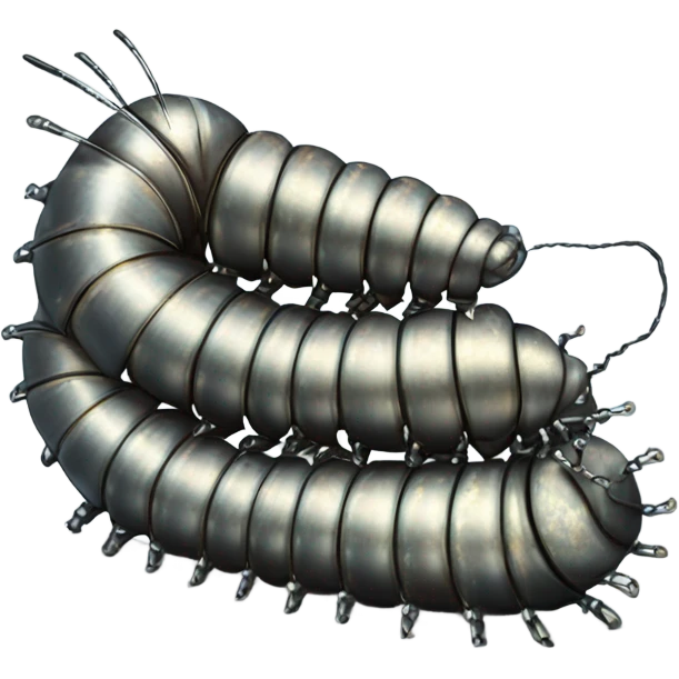 Chrome millipede  emoji