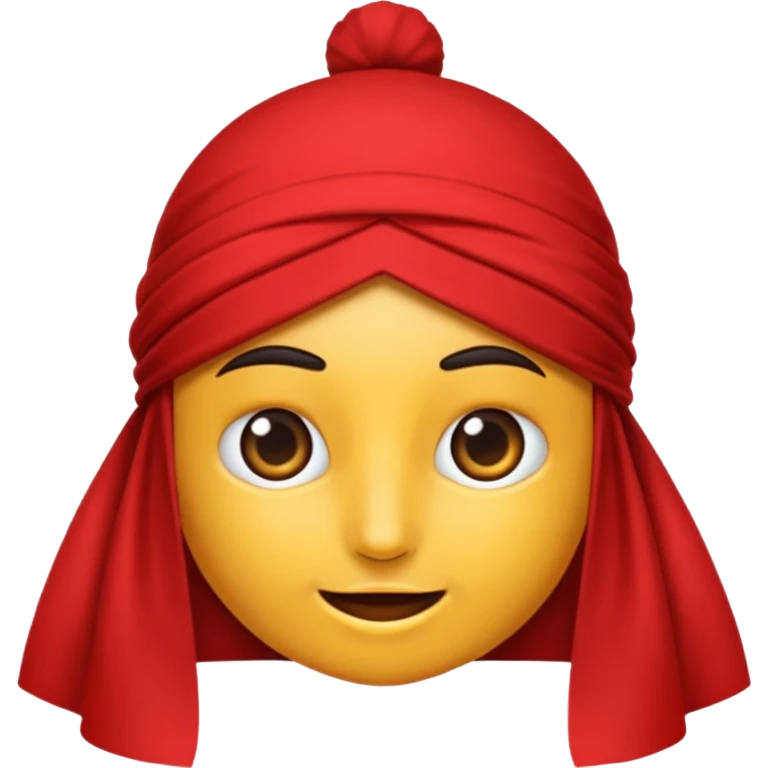 Kırmızı parıltı bir silah emoji