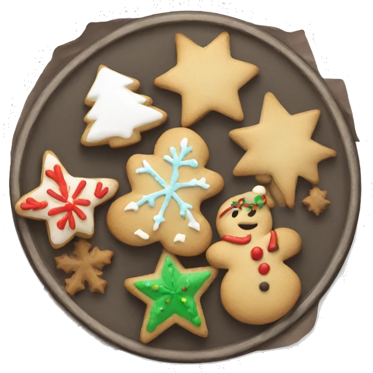 Christmas cookies emoji