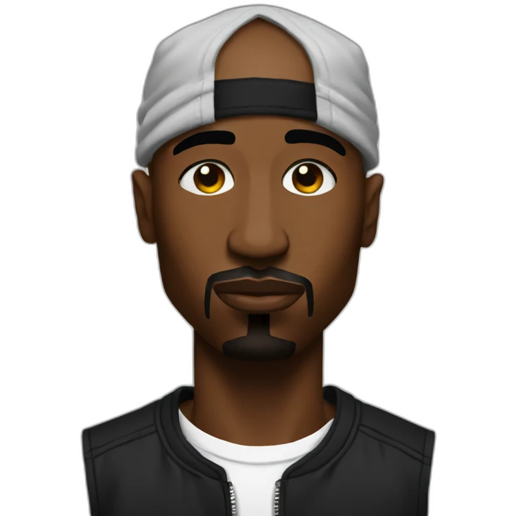 Tupac emoji