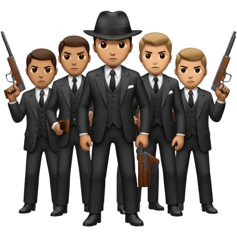 Mobsters emoji