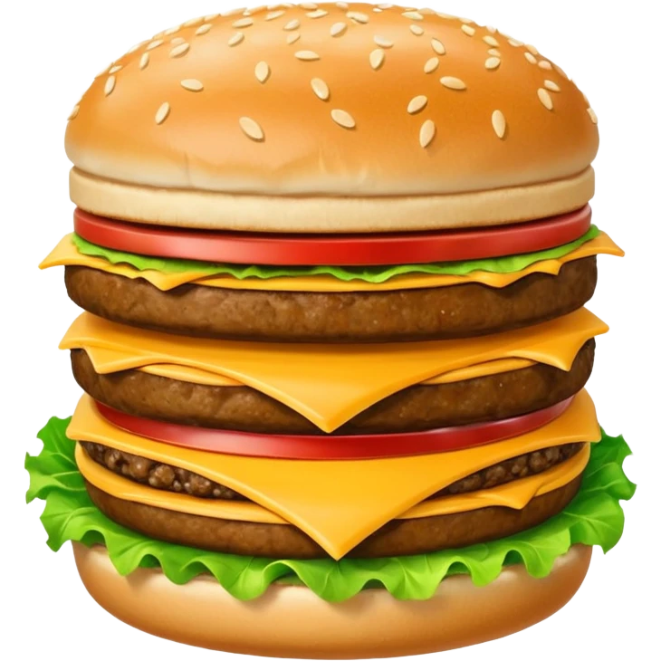 Big mac emoji