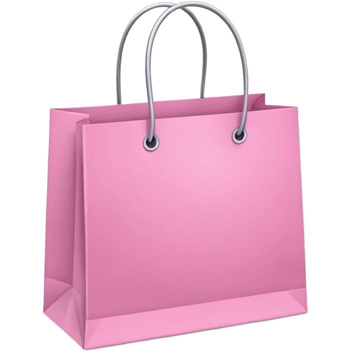 pink girly shopping bag emoji