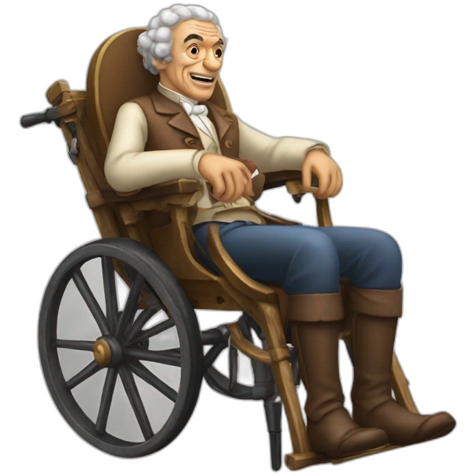 hector salamanca on his wheeling chair emoji
