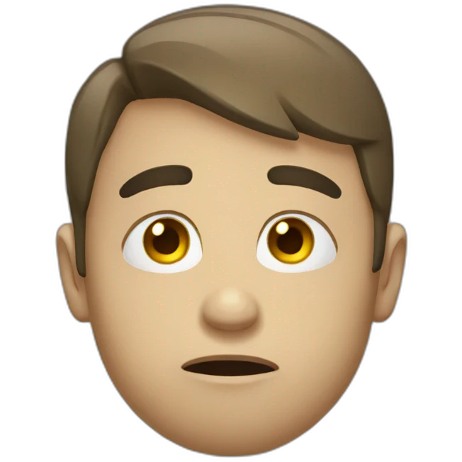 Triste emoji