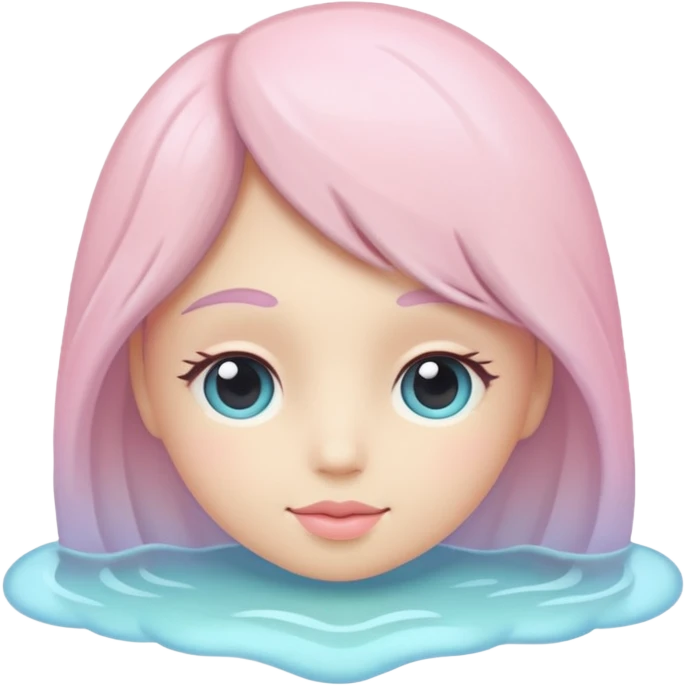 Romantic pastel blue  emoji
