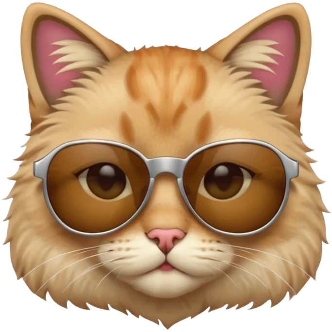 Cat wearing sunglasses emoji