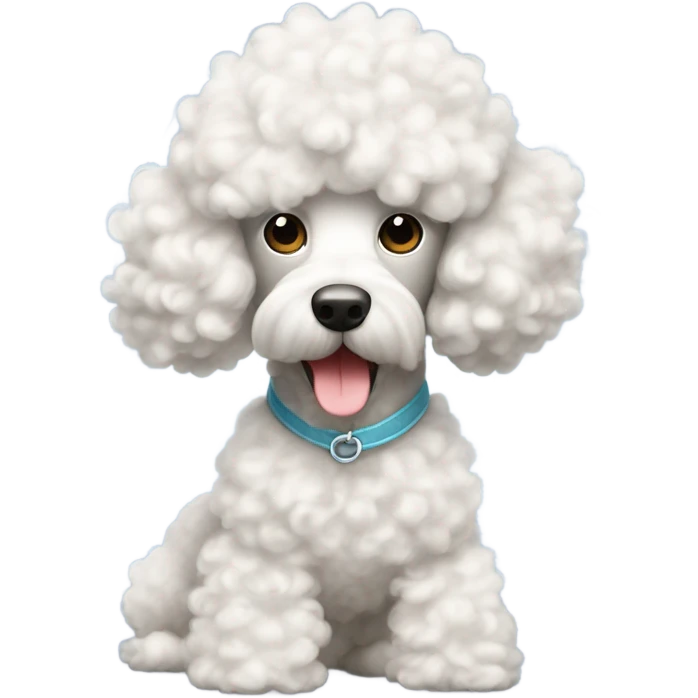 Poodle emoji
