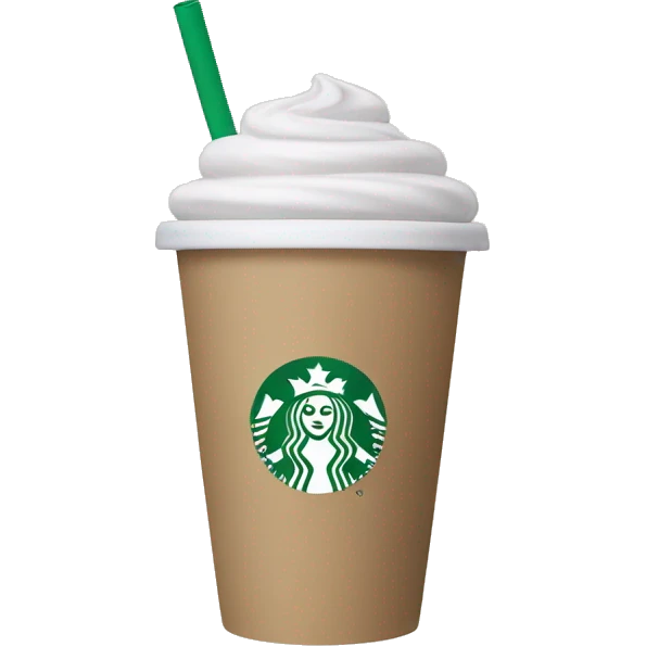 beige starbucks cup emoji