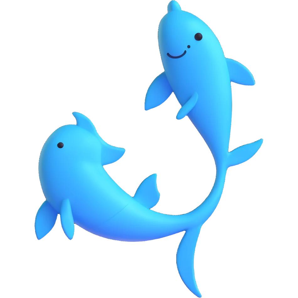 The zodiac symbol Pisces emoji