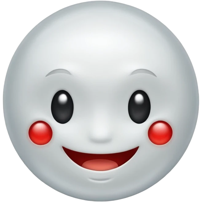 smiling white blood cell emoji