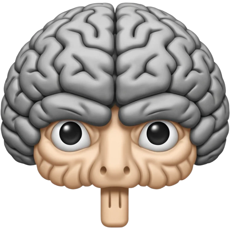 Brain emoji