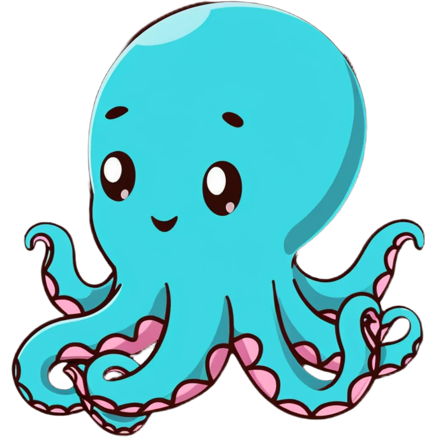 cute octopus emoji