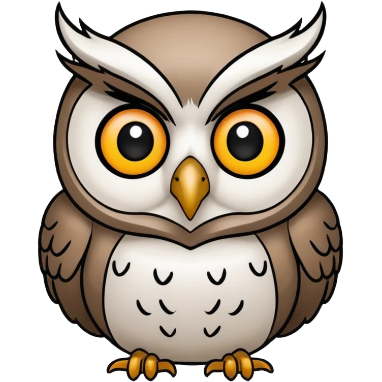 OVO owl 2d emoji