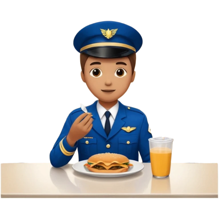 hazme una persona atendiendo en un comedor universitario emoji