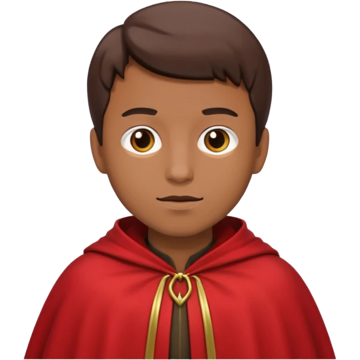 Hombre tapado rojo emoji
