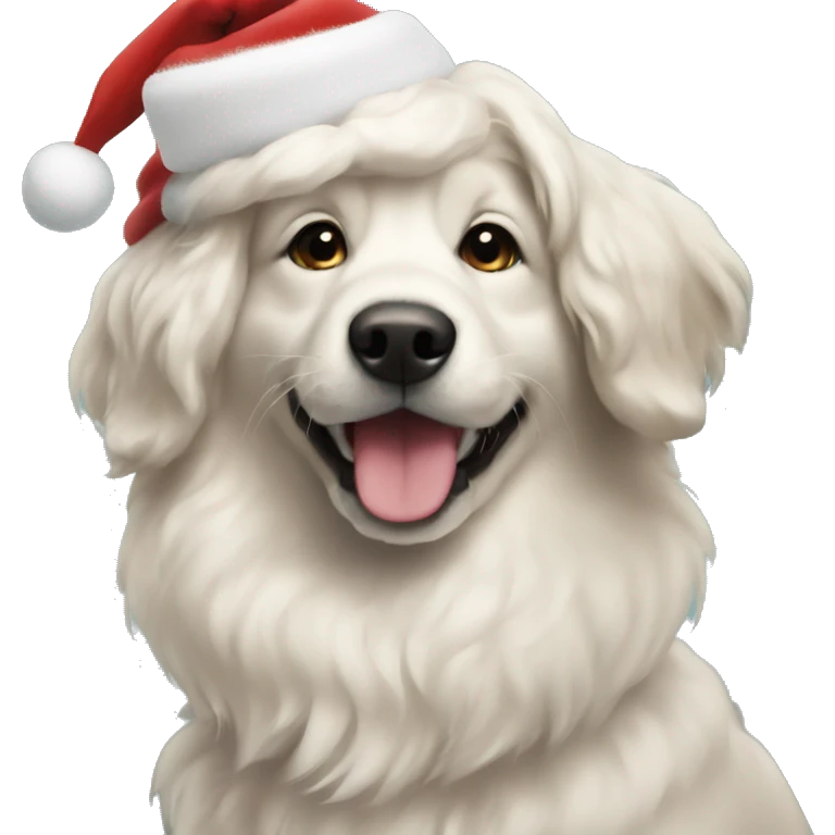 christmas doggy emoji
