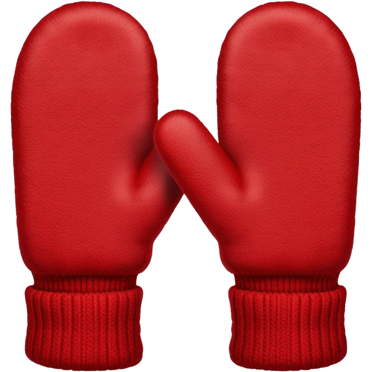 warm winter mittens glove emoji