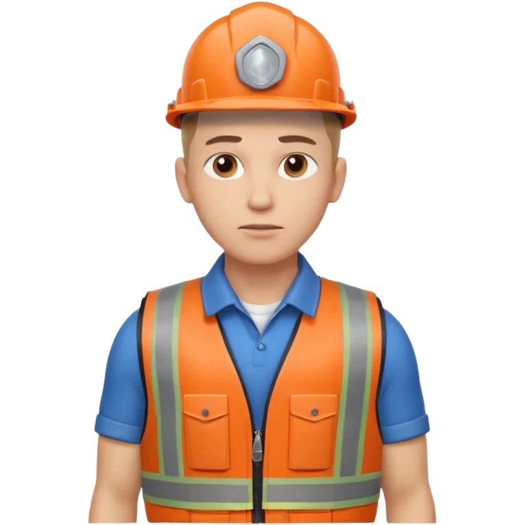 emergency locksmith worker portrait, head and shoulders only, protective gloves, utility vest collar, keyring visible, determined look, 3D cartoon, mobile game icon style, clean background, no text, no watermark

 emoji