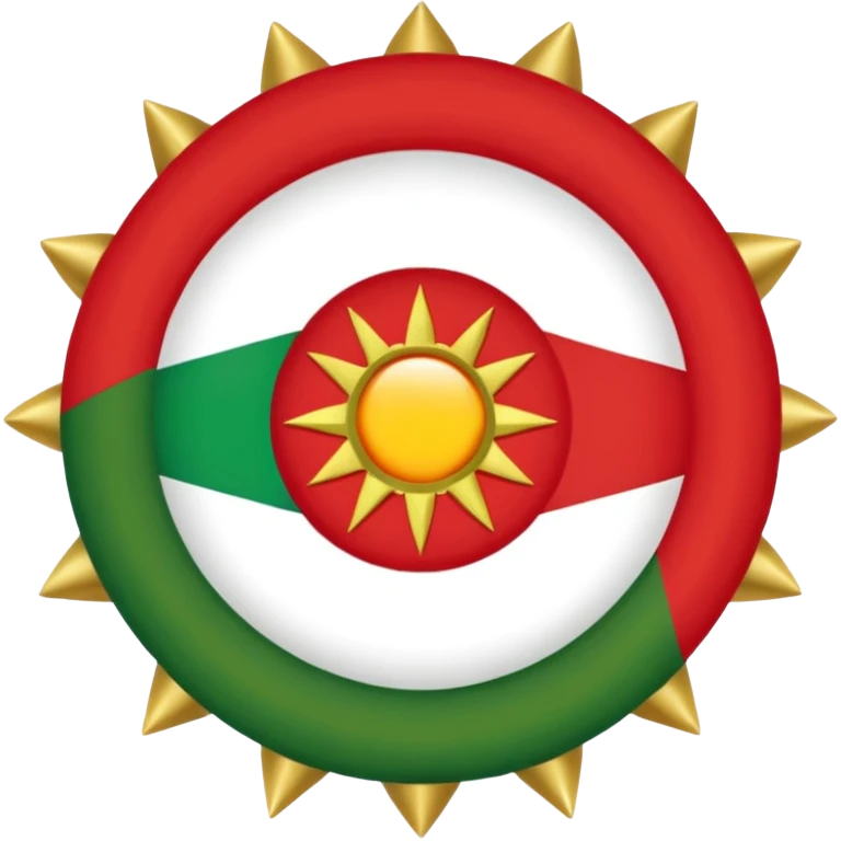 The Kurdistn Flag emoji