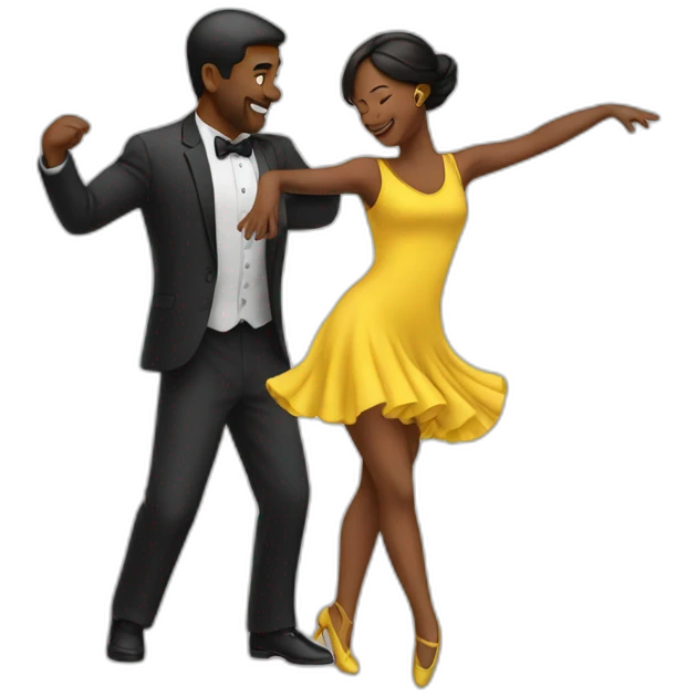 Couple dance emoji