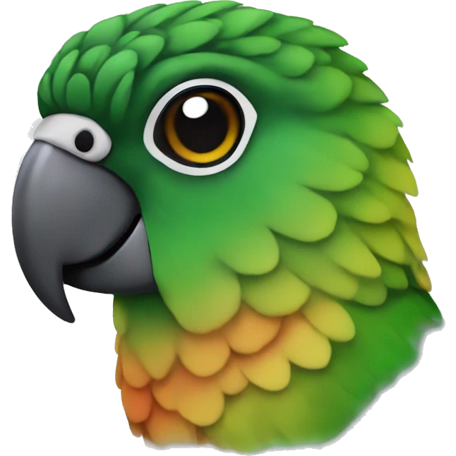 green-cheek conure emoji