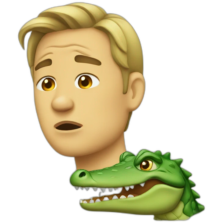 Crocodile tears  emoji