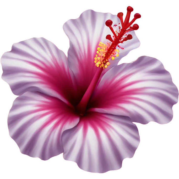 Hibiscus flower  emoji