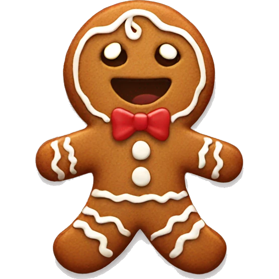 Gingerbread emoji