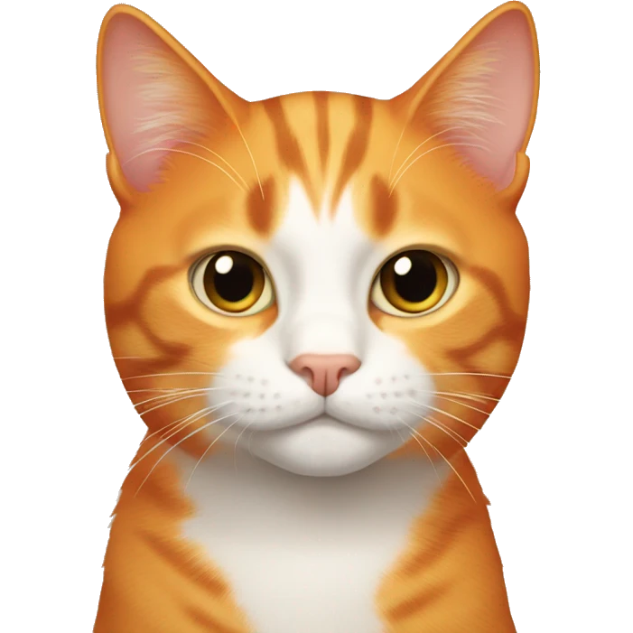 Orange cat  emoji
