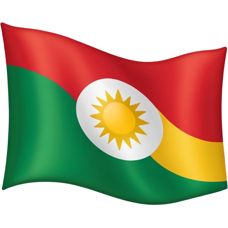 Kurdistan flag emoji
