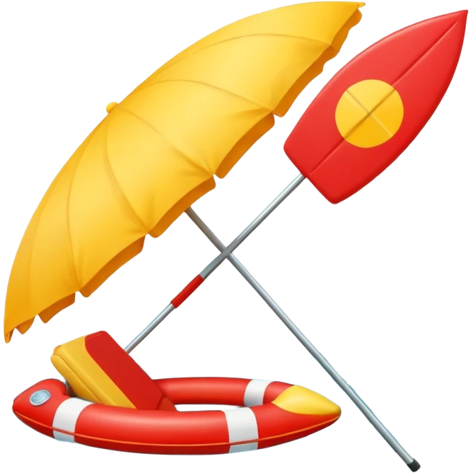 lifeguard items emoji