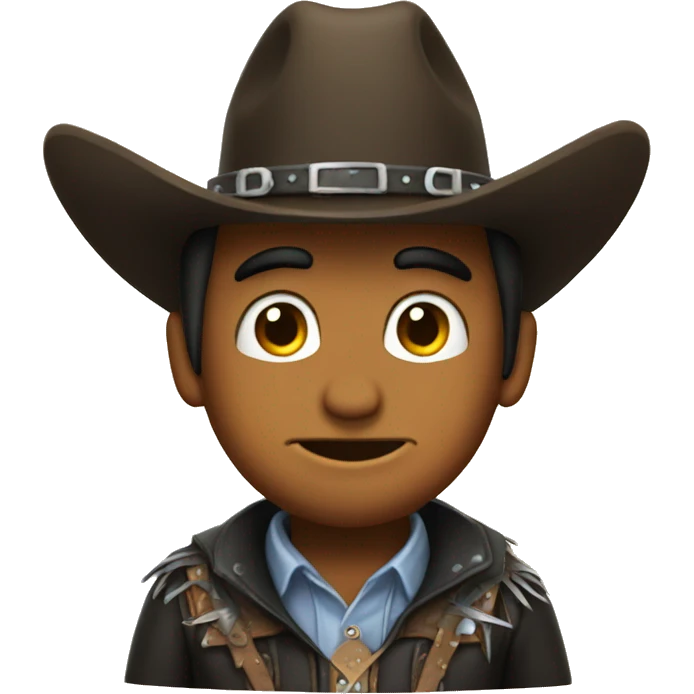 Penguin cowboy emoji